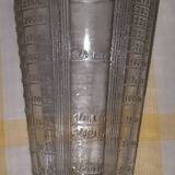 Graduated glass Mougin 1960s 1970s