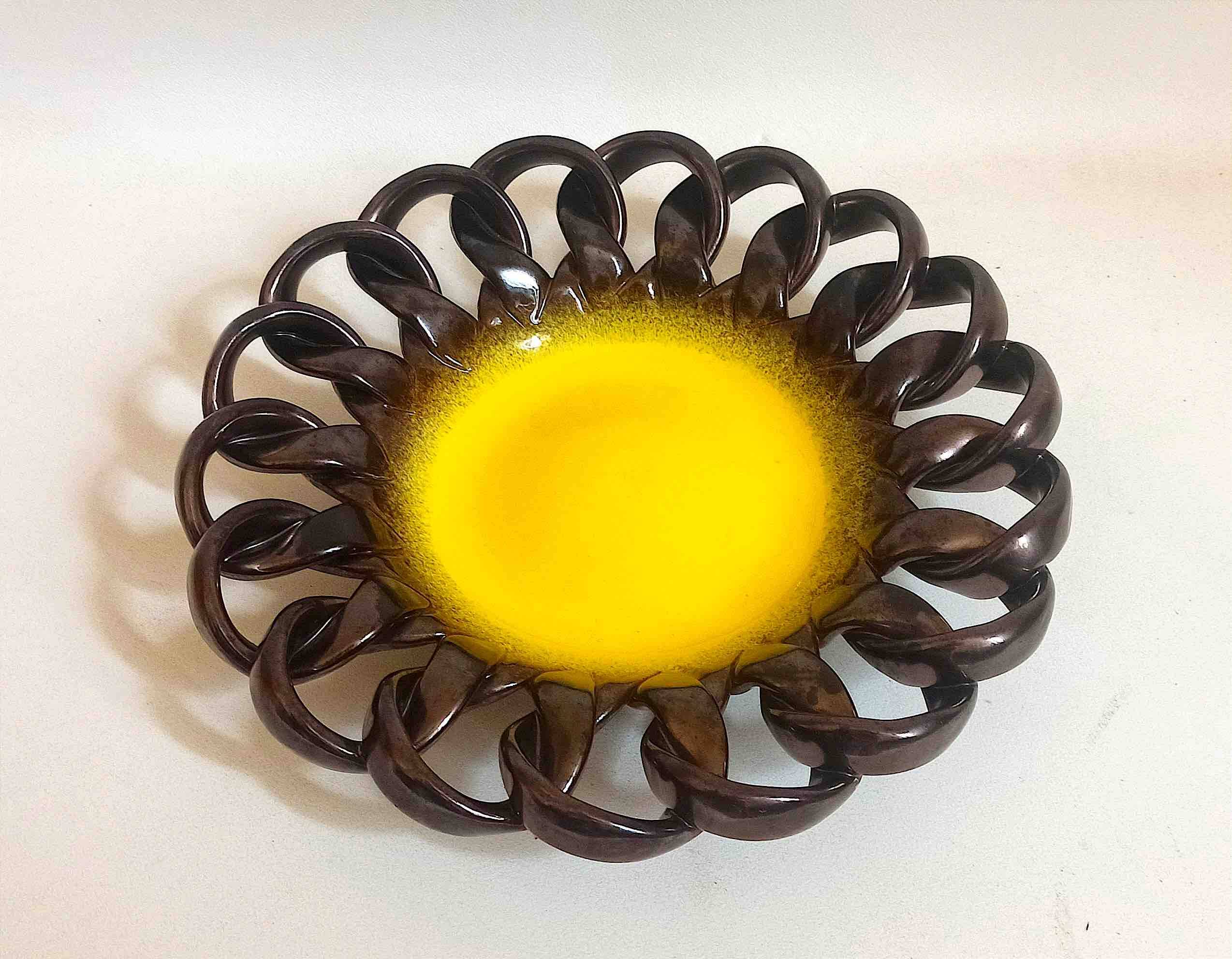 Ceramidi Marseille twisted ceramic fruit bowl 19§0's