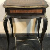Dressing table / Worker in mercury glass marquetry and bronze fittings
