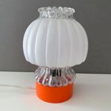 Vintage table lamp, small mushroom lamp, 70s lamp
