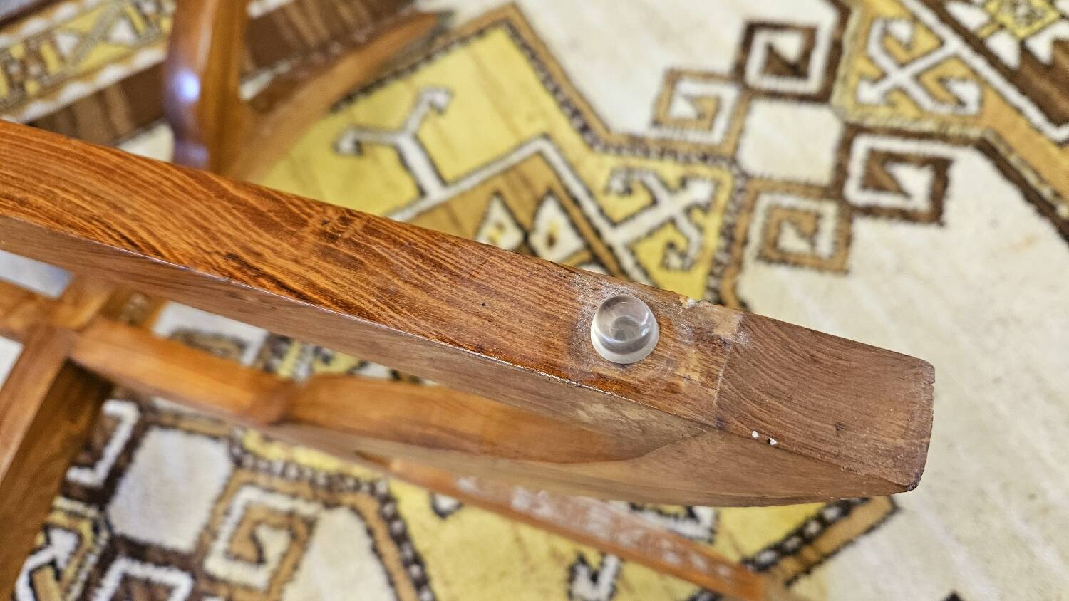 Vintage 1960s spider leg coffee table