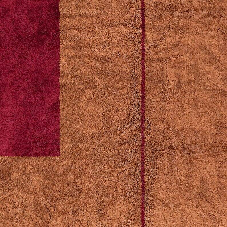 Traditional handmade Beni Ouarine rug 250cmx150cm