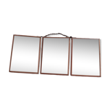 Triptych barber mirrors 30s