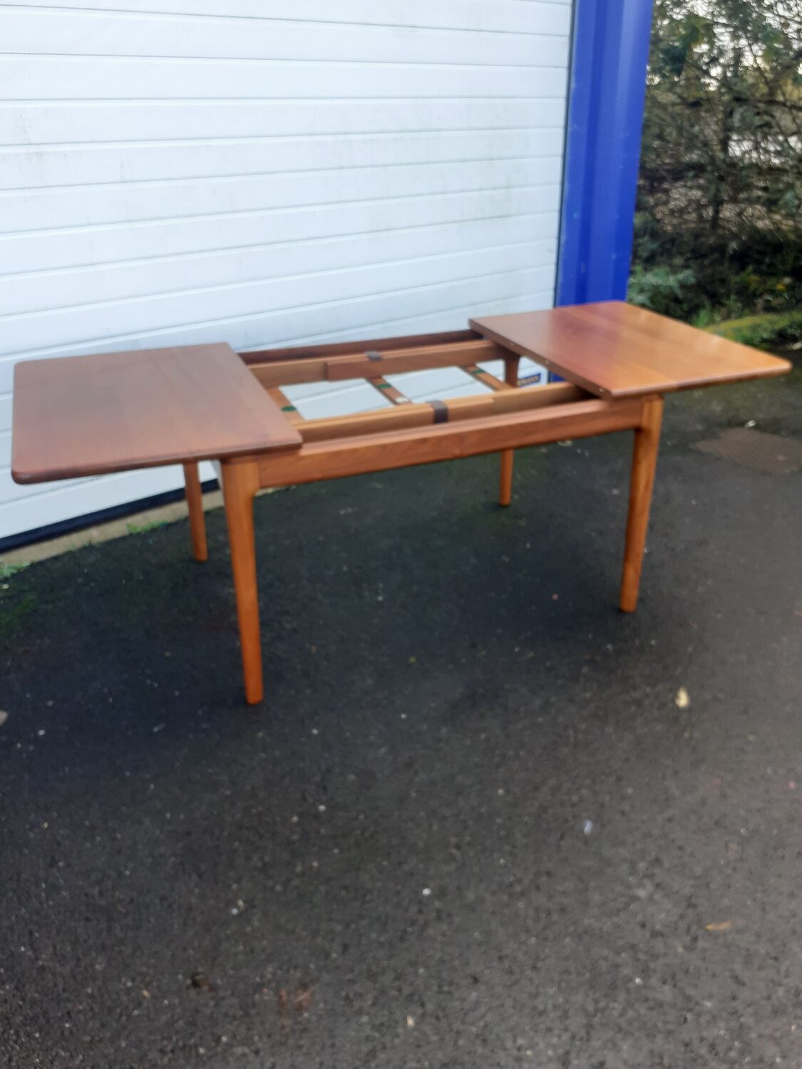 Scandinavian teak dining table by Grete Jalk