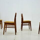 1960s Beech Dining Chairs, Czechoslovakia