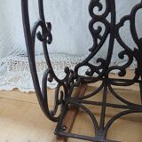 Cast iron wall shelf