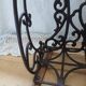 Cast iron wall shelf
