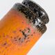 Vintage Scheurich fat lava vase, model 206, West German ceramic.
