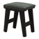 Grey stool, Danish design, 1980s, production: Denmark