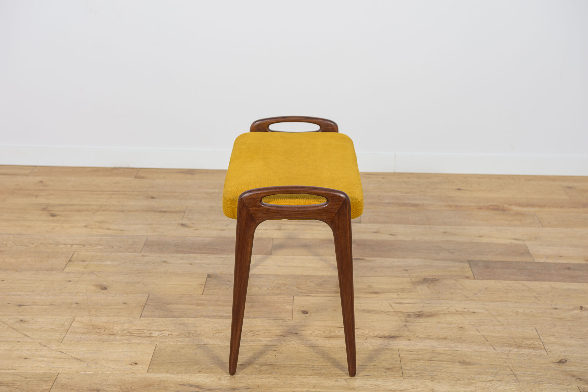 Mid-Century Modern Teak Stool, Denmark, 1960s