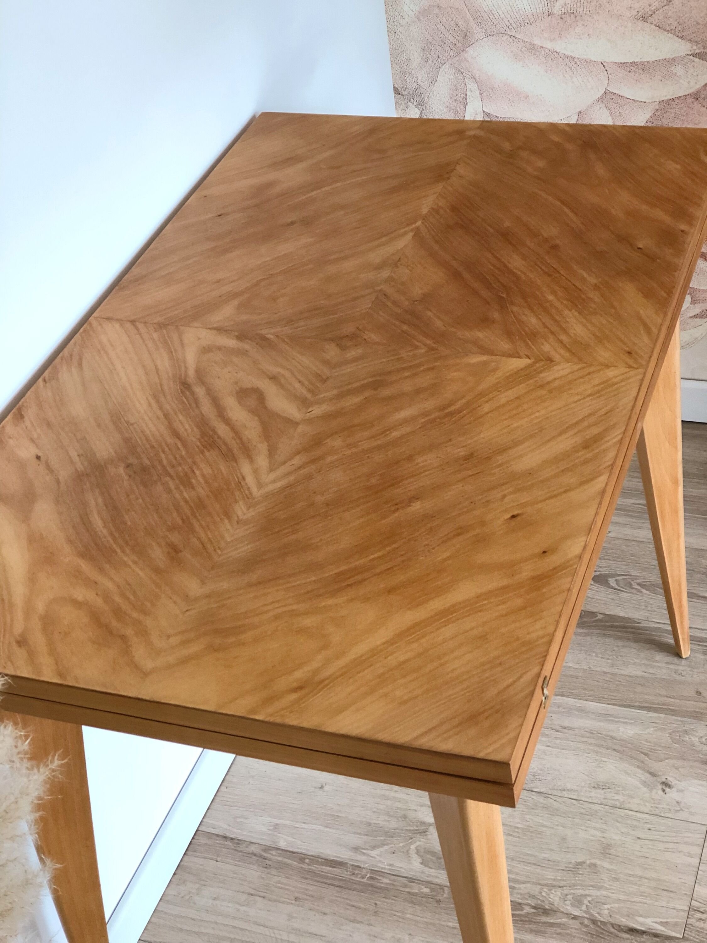 Table à manger extensible des années 60