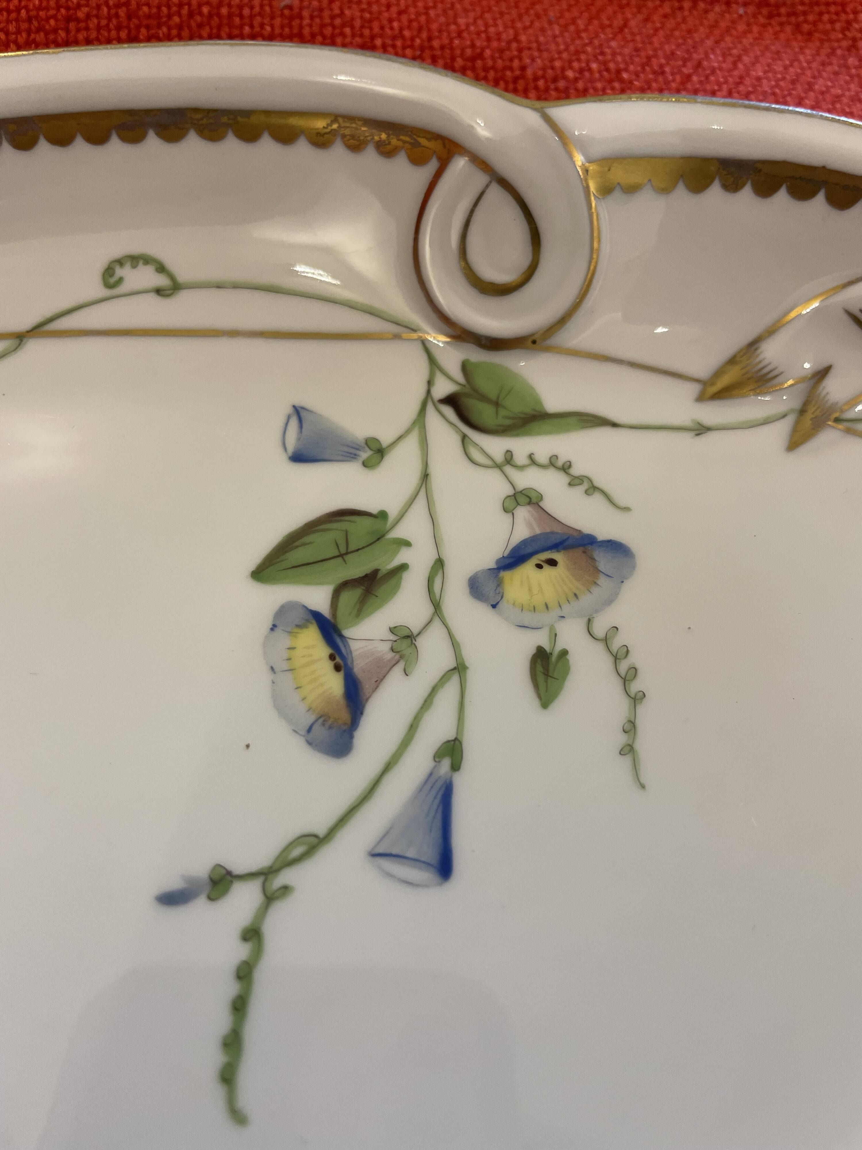 Plat fleuri