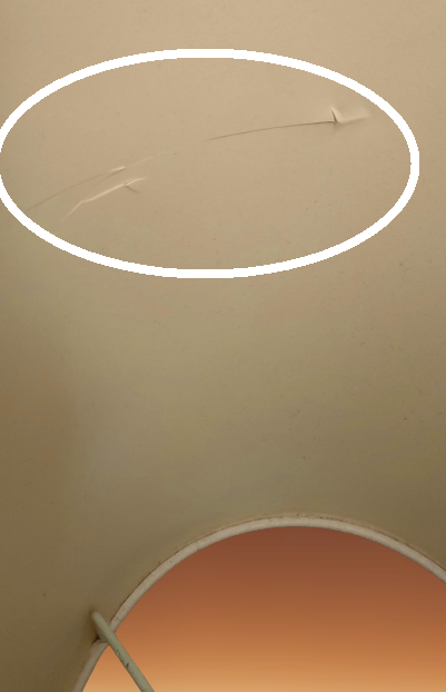 Louis Drimmer stylized lamp boat on the wave - ceramic enamelled two colors - 70s