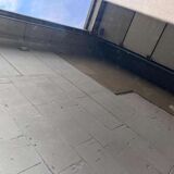 Coffee table in glass and iron