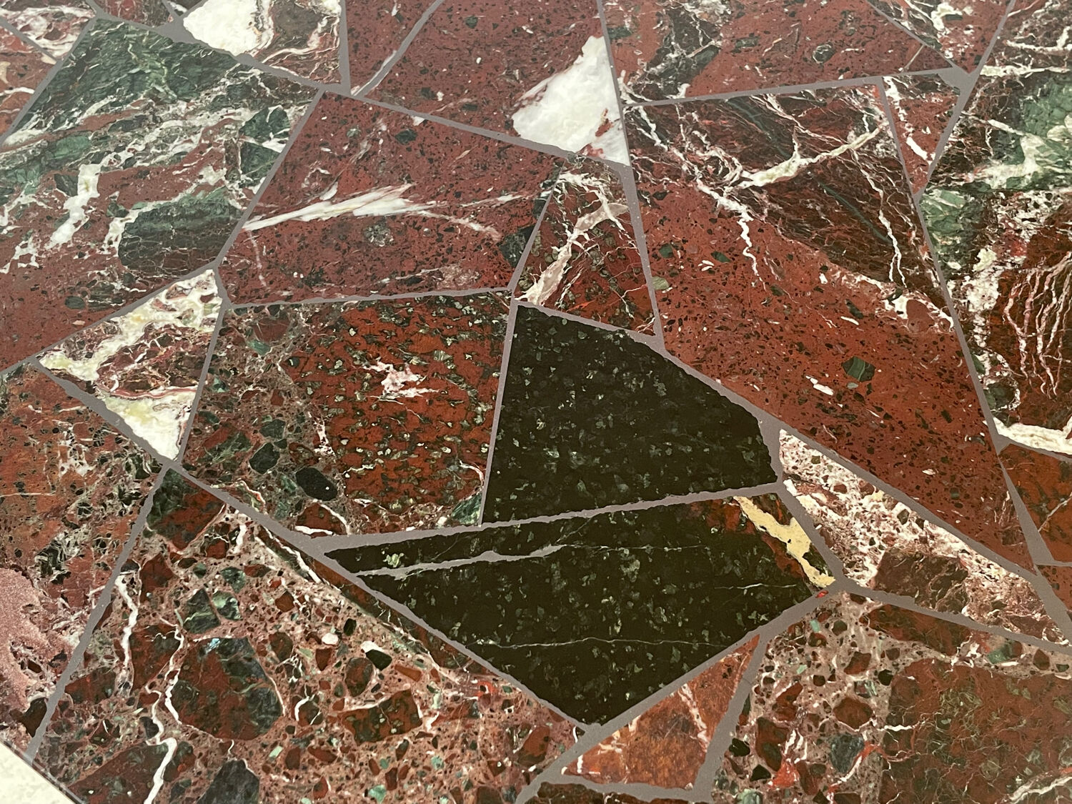 1970 marble coffee table