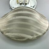 70s Peill & Putzler Plafoniere ceiling lamp glass space design lamp 70s