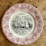 Talking plates “Automobiles” Saint Amand & Hamage