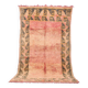Vintage Moroccan Rug 157 x 274 cm - Peach Handmade Moroccan Rug - Wool Rug