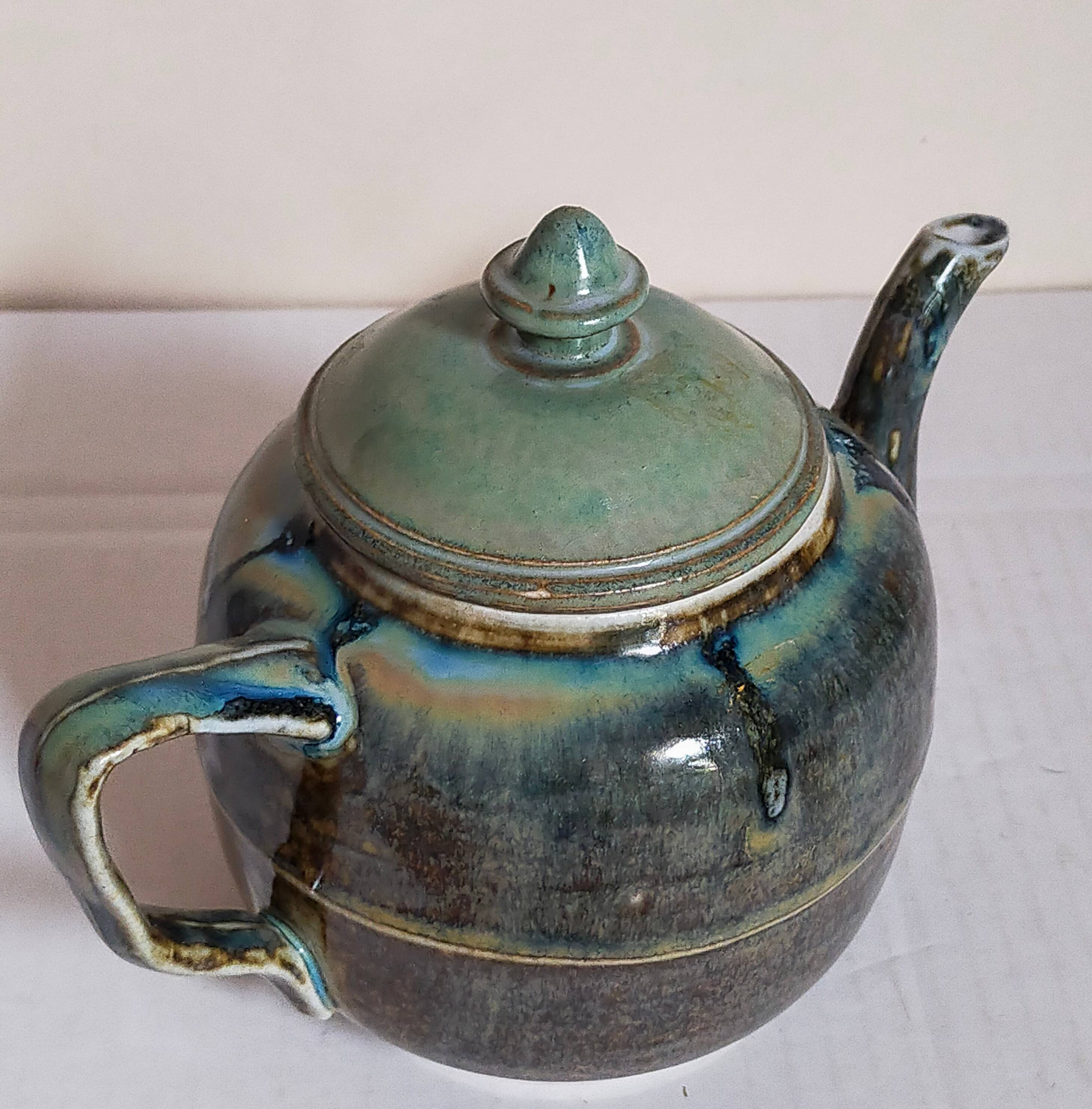 Vintage fine ceramic teapot