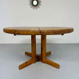 Antique solid pine table, Scandinavian design Rainer Daumiller, 70s