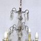 Lustre début XXème en cristal de bohème