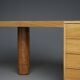 Exceptionnel bureau Art déco indépendant. Français, années 1930.