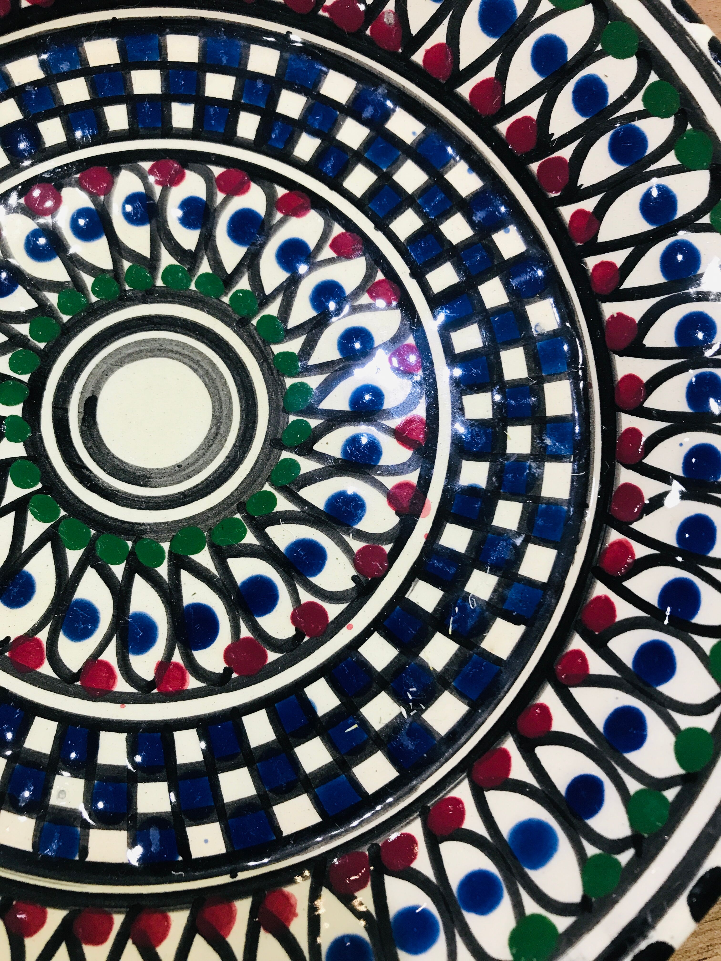 Oriental plate Morocco