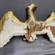 Mirror 212x101 cm empire era early nineteenth, gilding with gold leaf very good condition