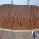 Duo de chaises en formica années 70