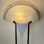 Murano Post-Modern Floor Lamp att. To Mazzega, Italy, 1980s
