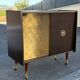 Vintage 60s TV console bar