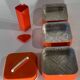 Husqvarna pitcher and Swedish bread box from the 70s