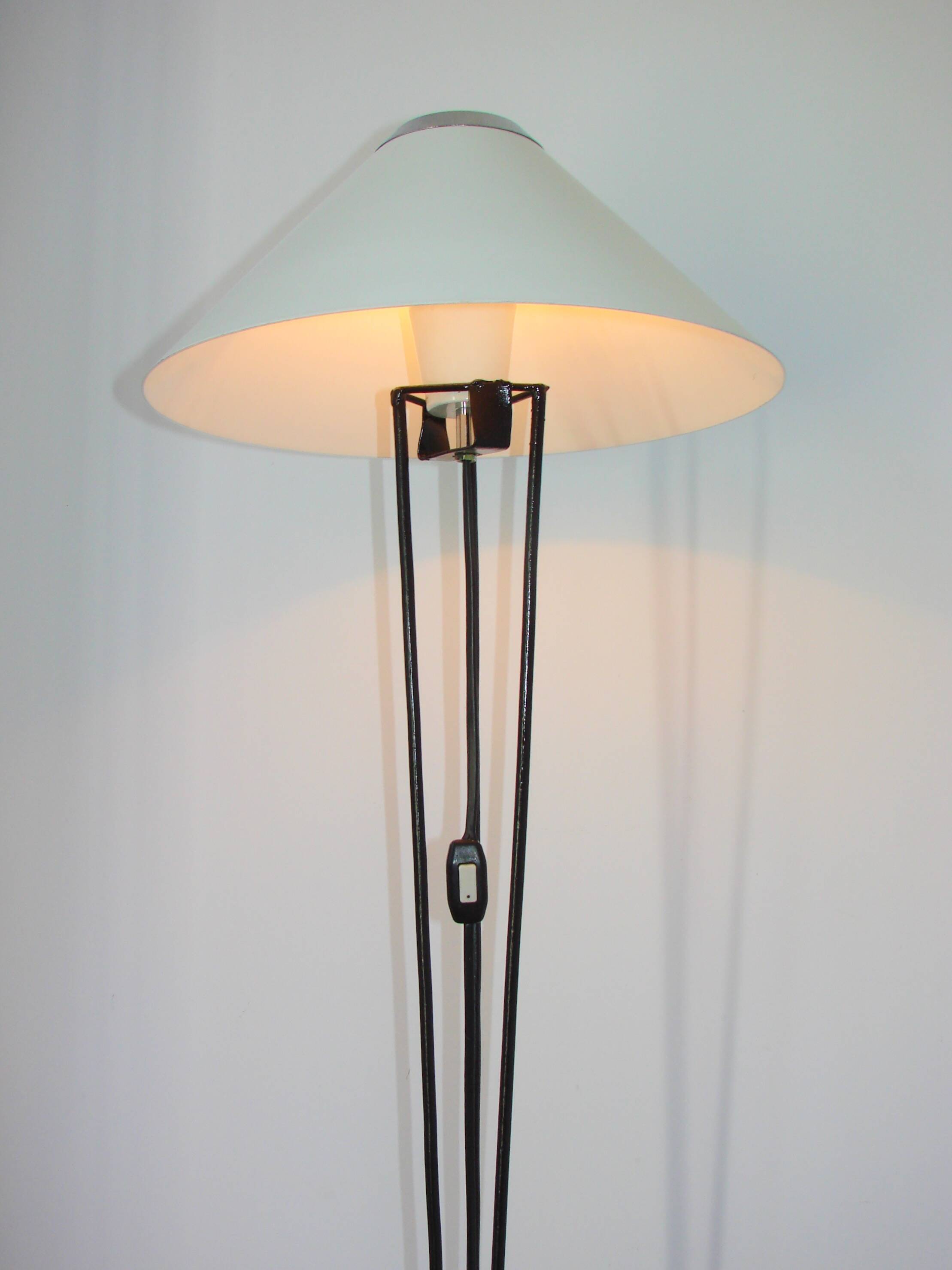 Vintage floor lamp, Poland, 1970s.