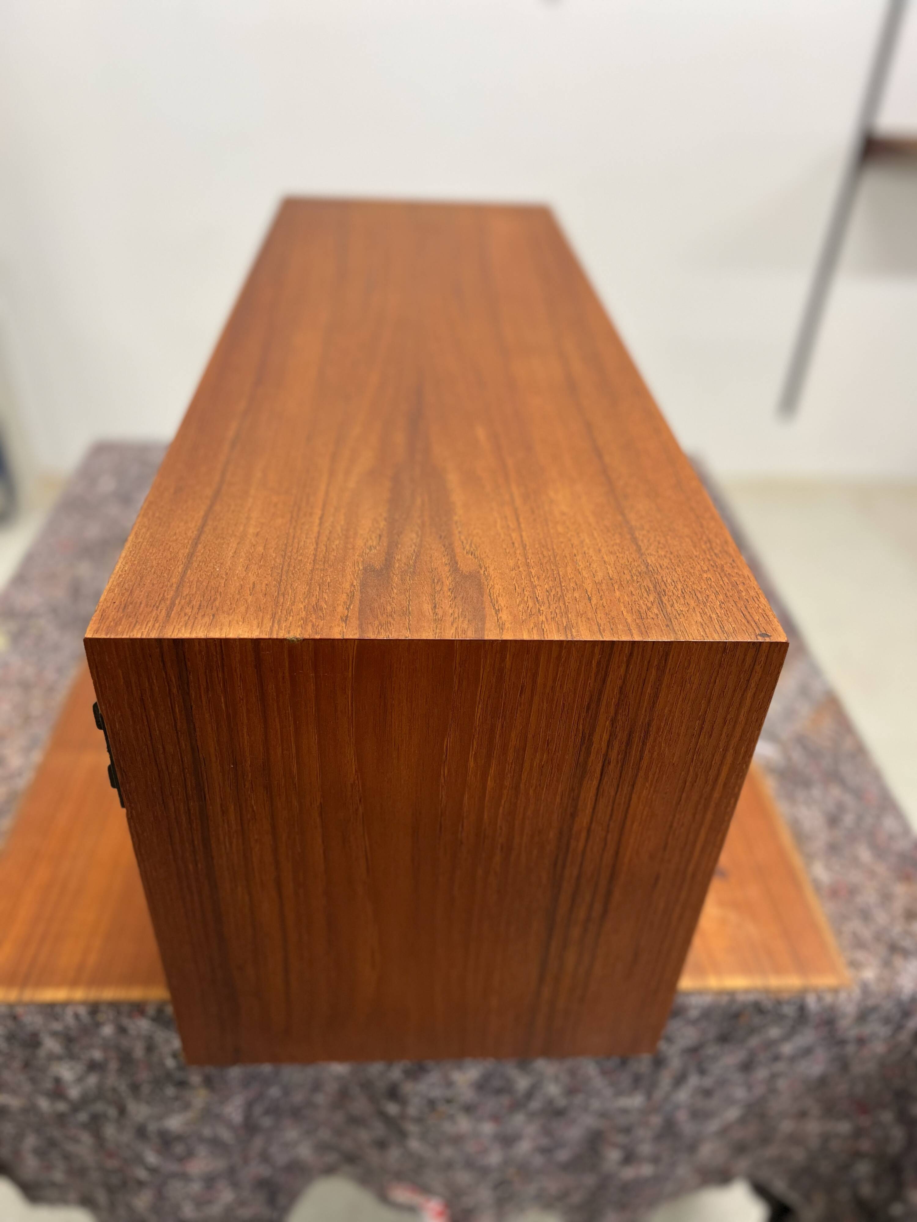 Teak Bar Cabinet By Kai Kristiansen For Feldballes, 1960s