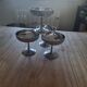 4 Stainless Steel Coupes Letang & Remy 18-10 – Elegant Vintage Style