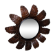 Miroir tournesol vintage 36cm