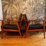 Pair of Scandinavian armchairs