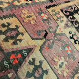 Turkish kilim 350x140 cm wool