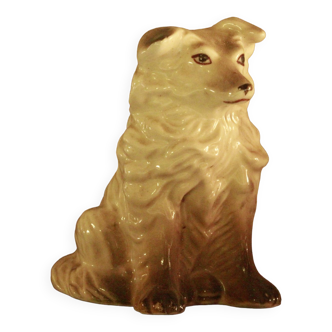 Statue chien en céramique