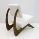 Pair of Adrian Pearsall Midcentury Walnut Lounge Chairs for Craft Associate