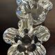 Daum crystal candle holders from the 60s