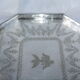 Serving tray punch goldsmith Martin Hall - Co silver metal eagle crown