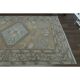 1970s Vintage Turkish Handmade Wool & Cotton Orange Area Rug 203x313