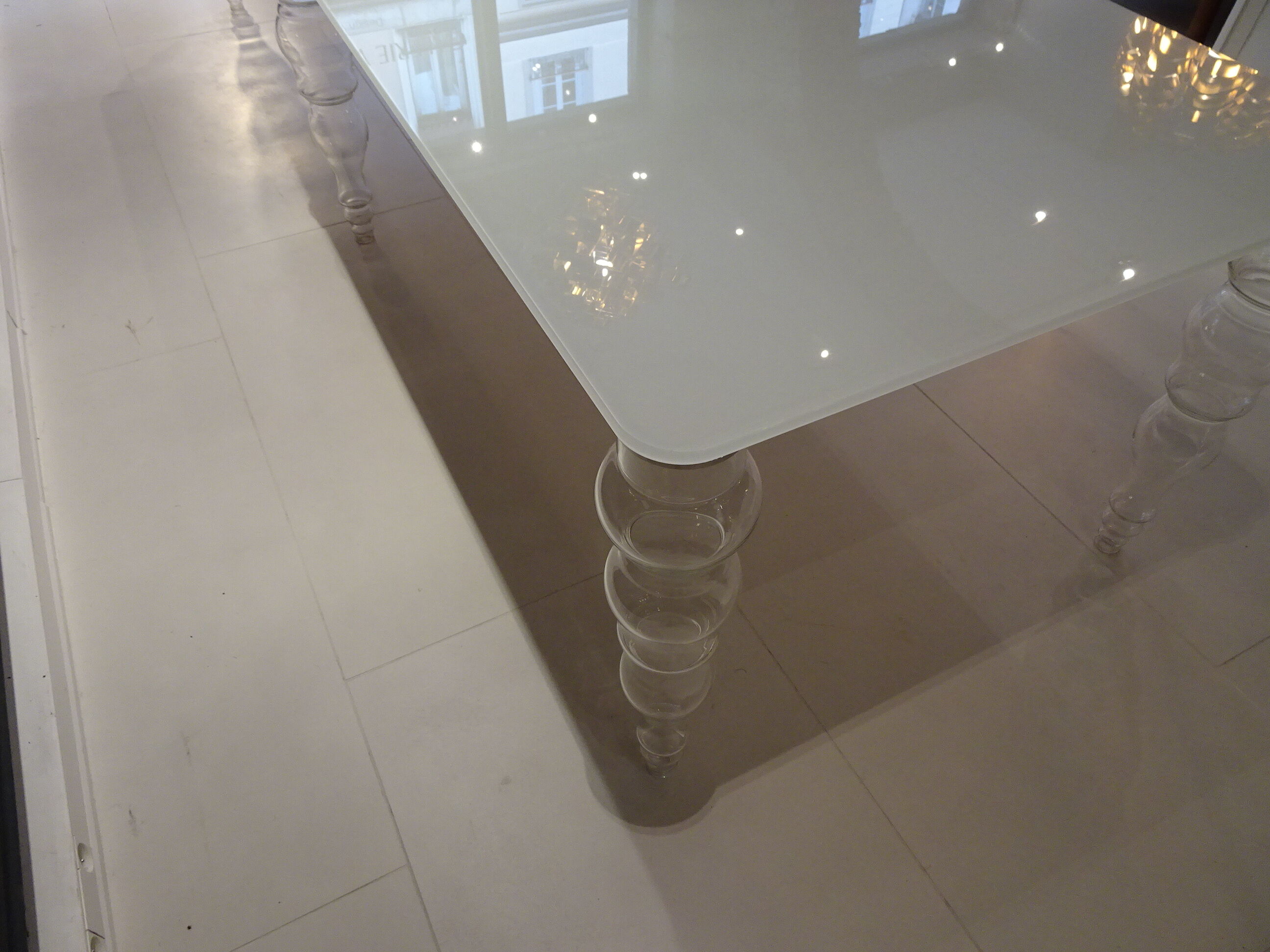 Table to eat Pierro Lissoni for Glassitalia