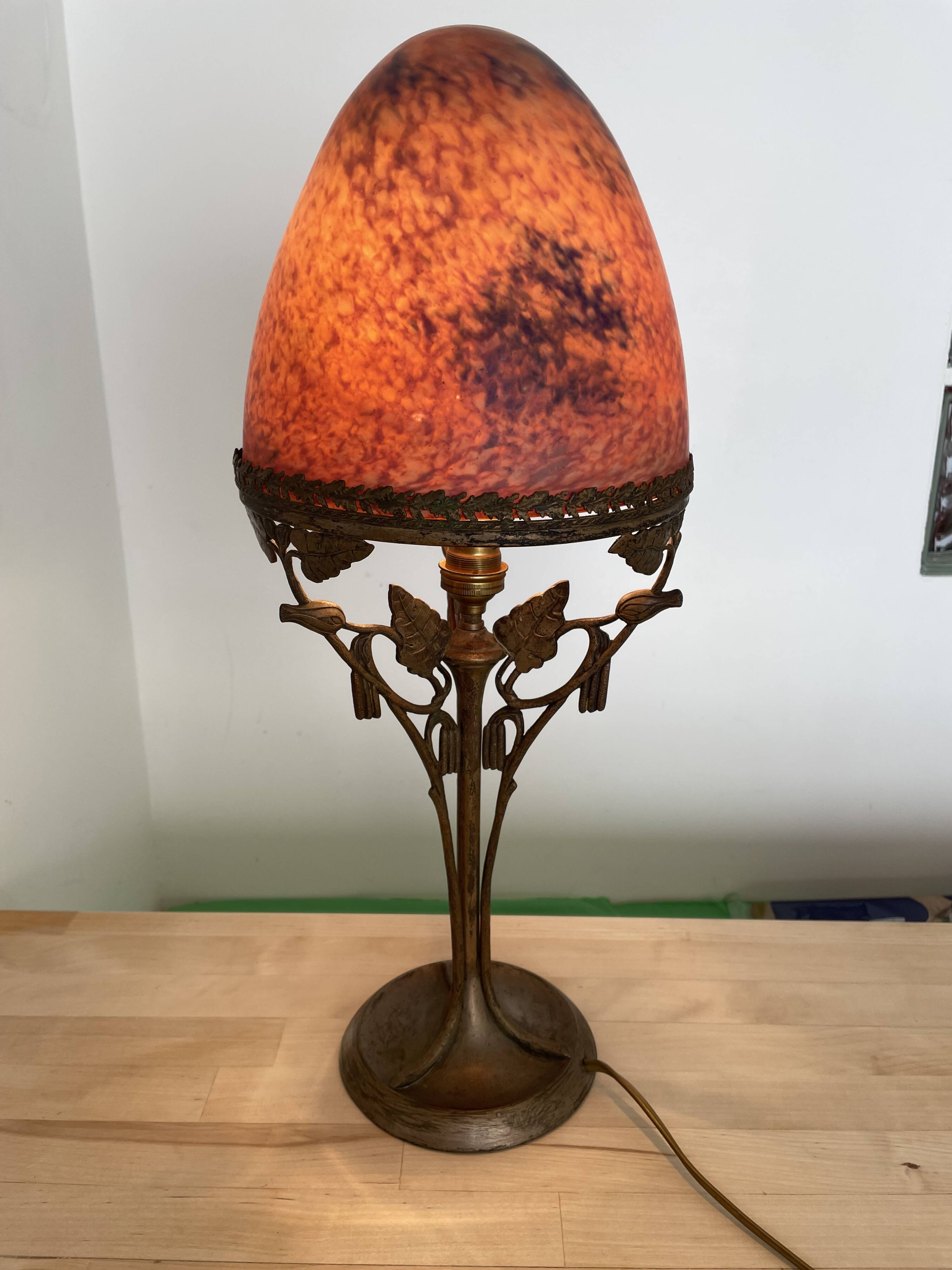 Art Nouveau style lamp