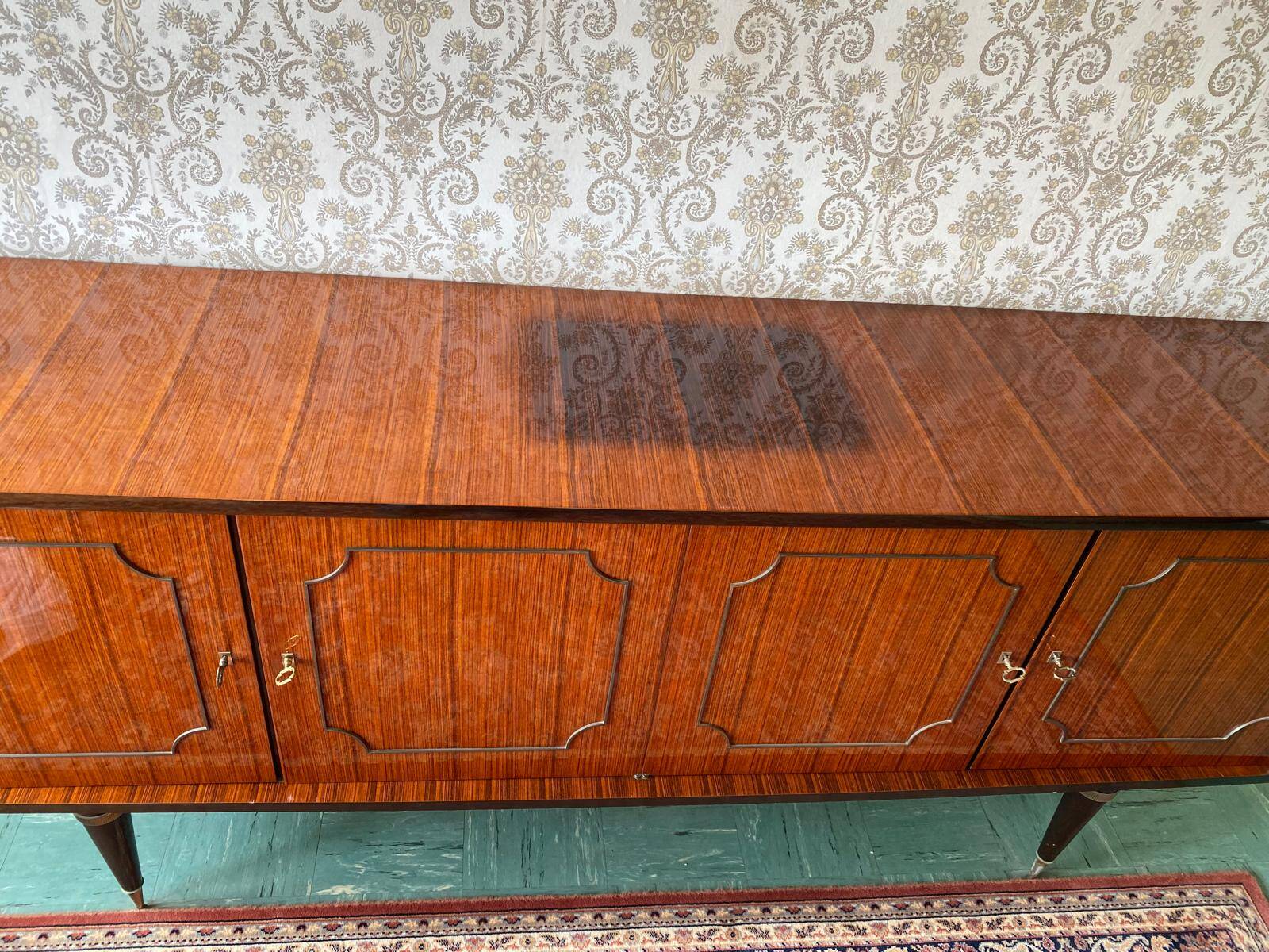 Scandinavian Art Deco sideboard in rosewood, 1950
