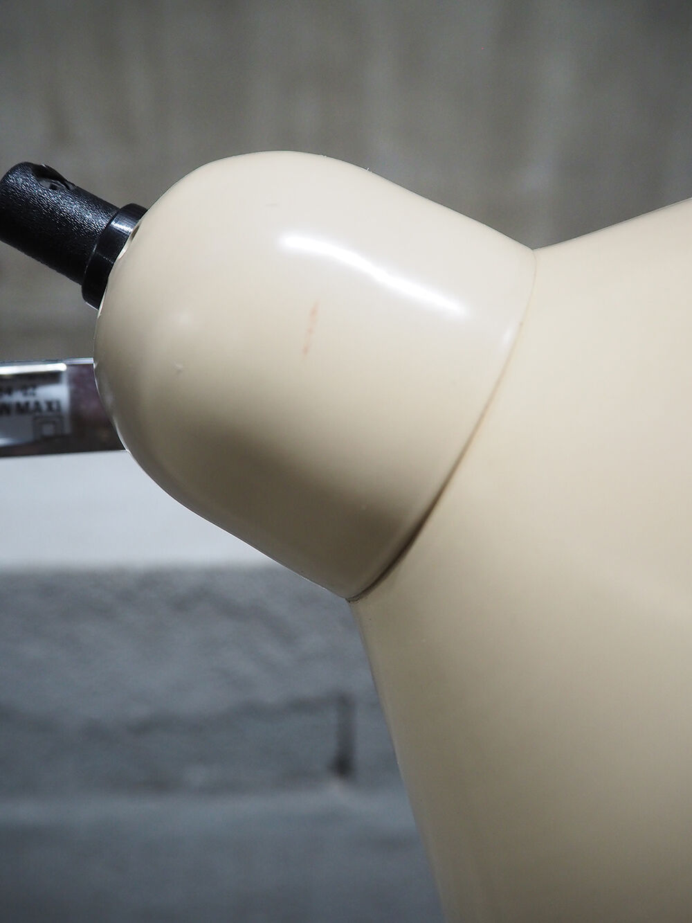 Metal two-spot floor lamp by Aluminor, 70s