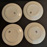Sarreguemines flat plates late nineteenth series of four