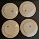 Sarreguemines flat plates late nineteenth series of four