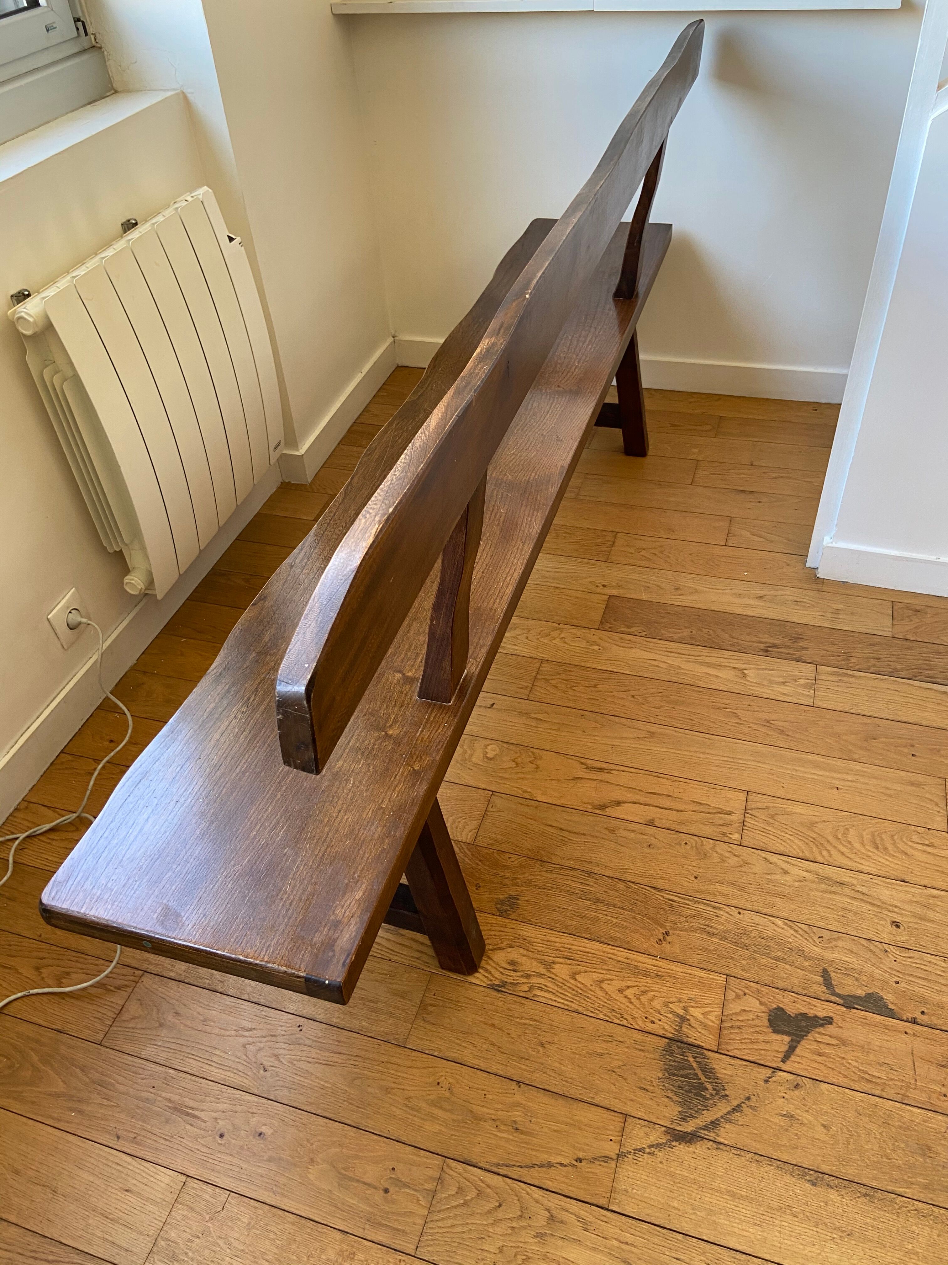 Danish elm bench